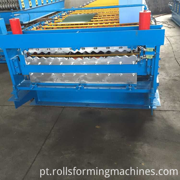 Telha de telhado de metal que faz a máquina Metal Roof Tile Making Machine